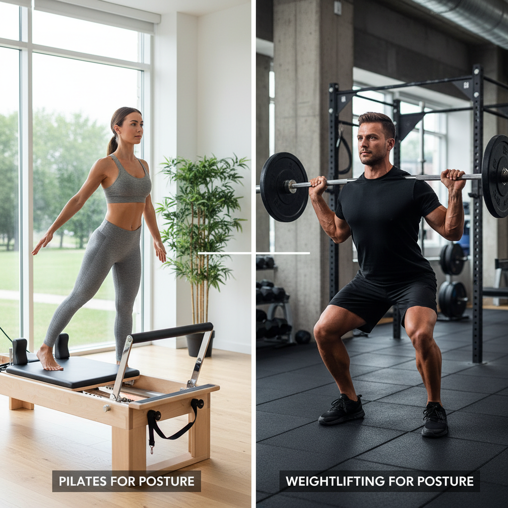 Pilates vs Musculation traditionnelle : Quelle méthode choisir pour votre posture ?